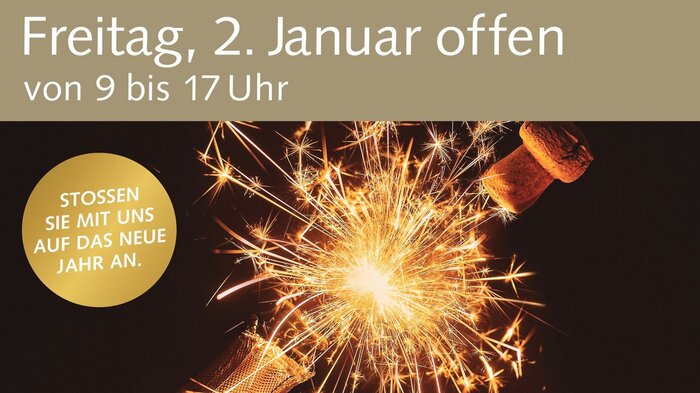 2. Januar 2026 offen