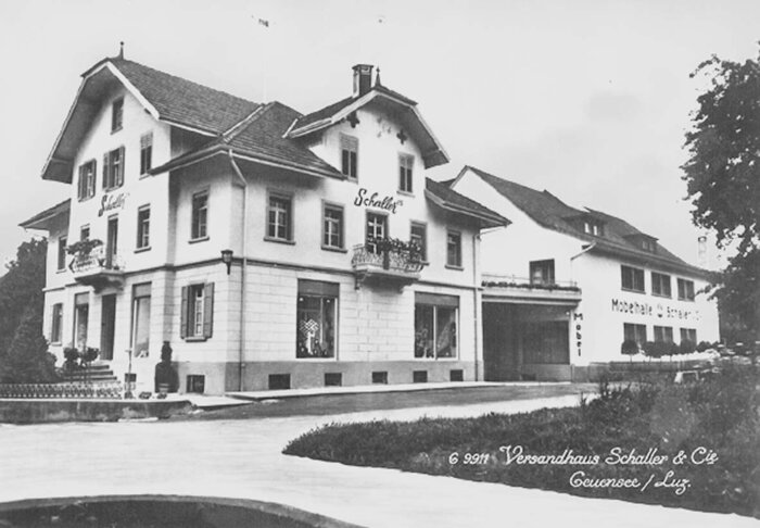 Anbau 1933 - Möbel Schaller Anbau 1933 - Möbel Schaller