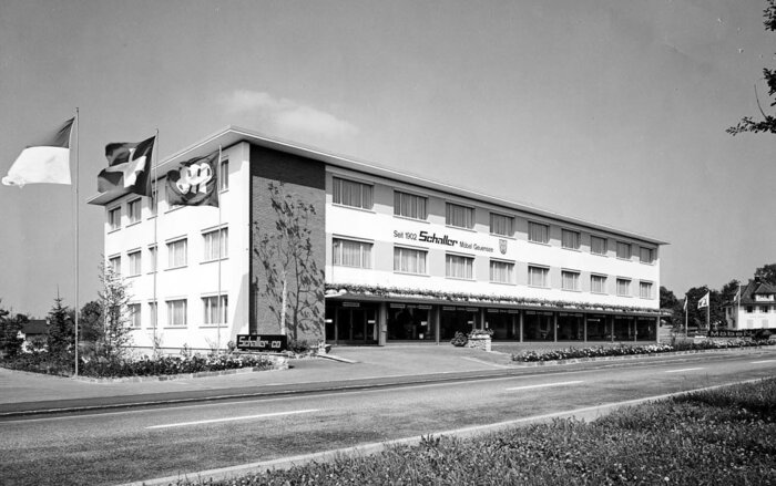 Neubau 1963 - Möbel Schaller Neubau 1963 - Möbel Schaller