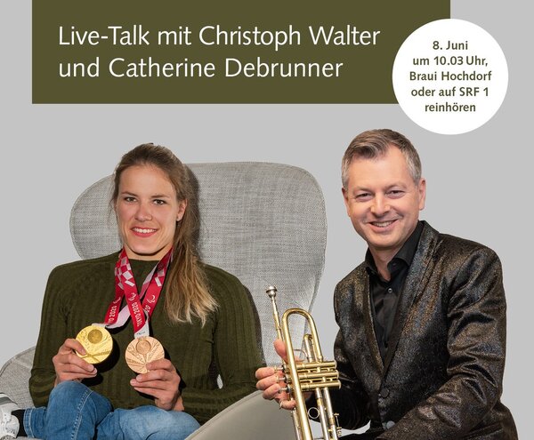 Catherinne Debrunner und Christoph Walter im PERSÖNLICH