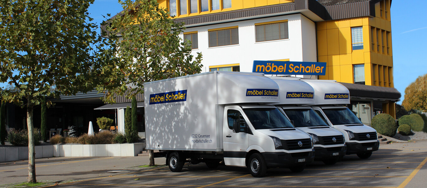 Fahrzeugflotte Möbel Schaller