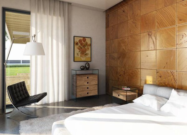 Dreieck Design Fusion Wood