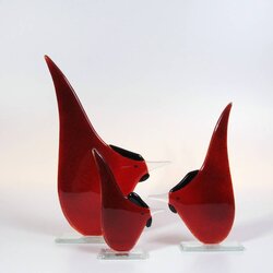 Bettina Eberle Huhn Betsy dunkelrot