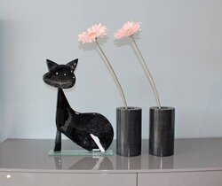 Bettina Eberle Kater Caruso schwarz
