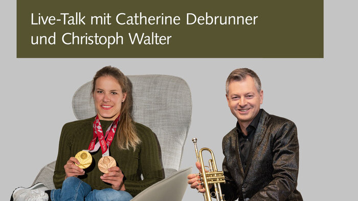 Christoph Walter und Catherine Debrunner im Persönlich auf SRF 1 Christoph Walter und Catherine Debrunner im Persönlich auf SRF 1